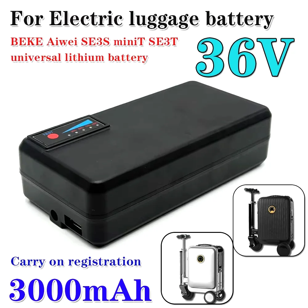

36V Electric luggage battery Airwheel SE3S SE3 miniT 3000mAH electrical luggage riding travel
