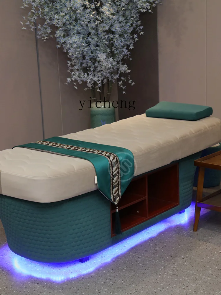 ZC Spa Massage Couch Traditional Chinese Medicine Tuina Therapy Physiotherapy Bed Ear Cleaning Beauty and Bodybuilding Bed