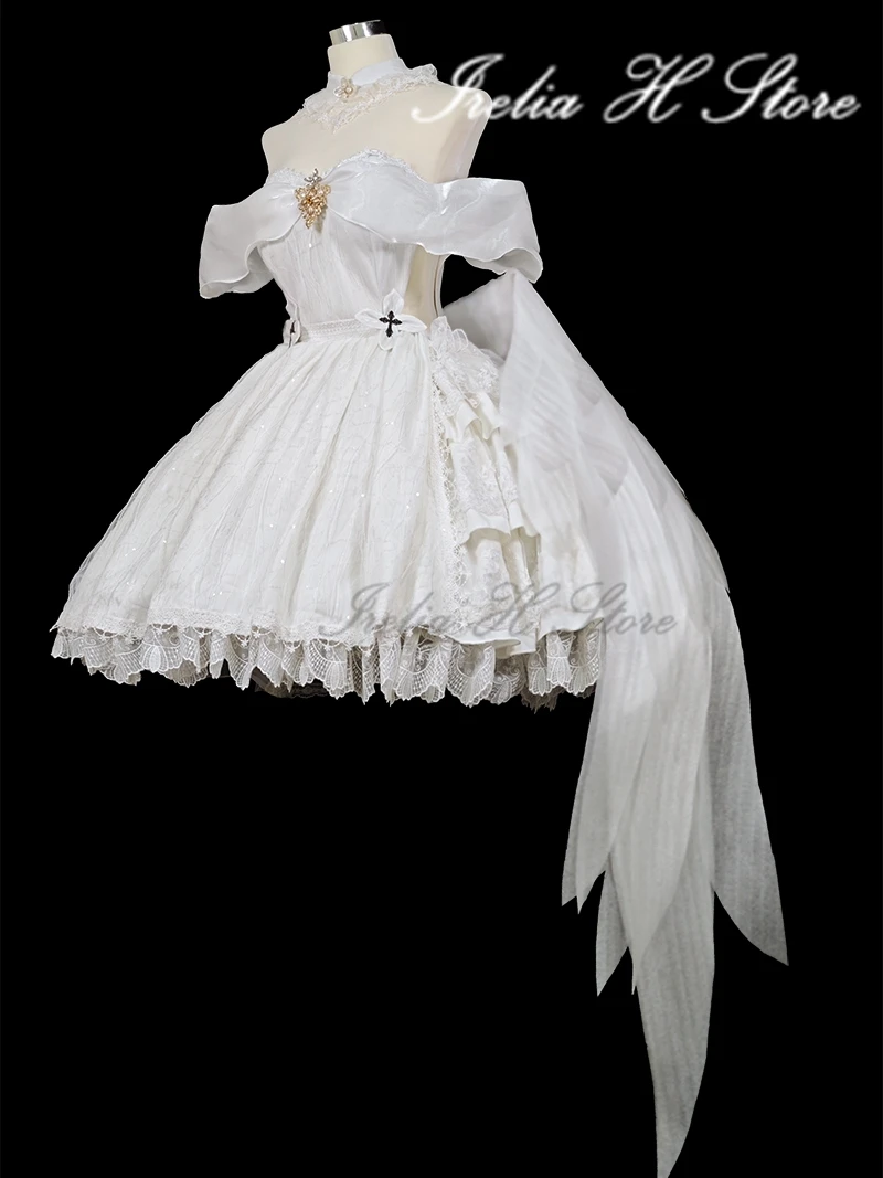 Irelia H Unicorn from Azur Lane unicorn Cosplay Costume pure white evening party dress female can customsize