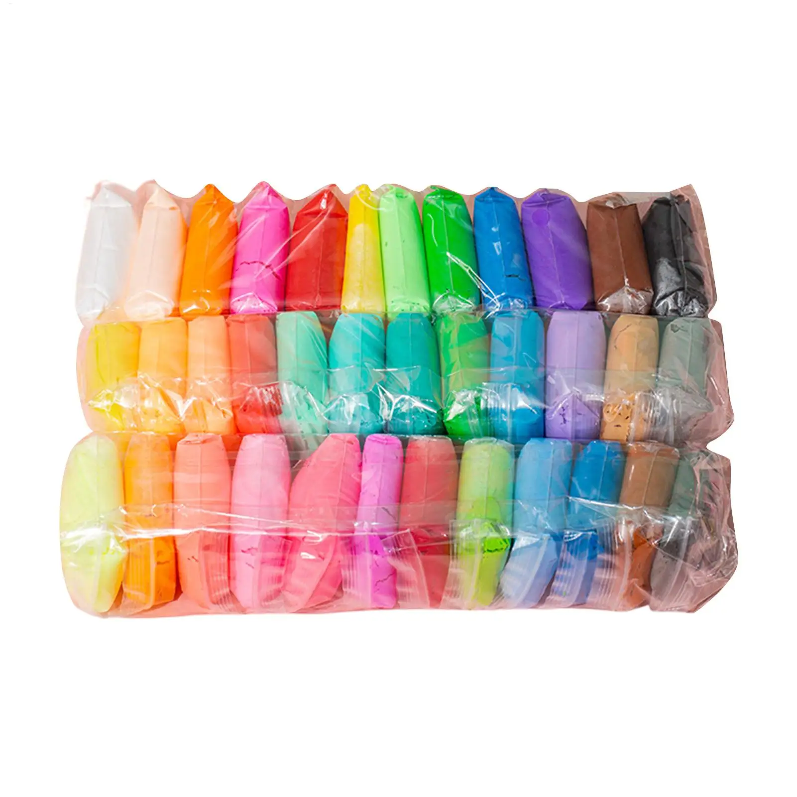 12/24/36 Color Clay Air-dried Clay Set Ultra Light Plastic Clay DIY Crafts Gifts Children Non-Toxic Modeling Fun