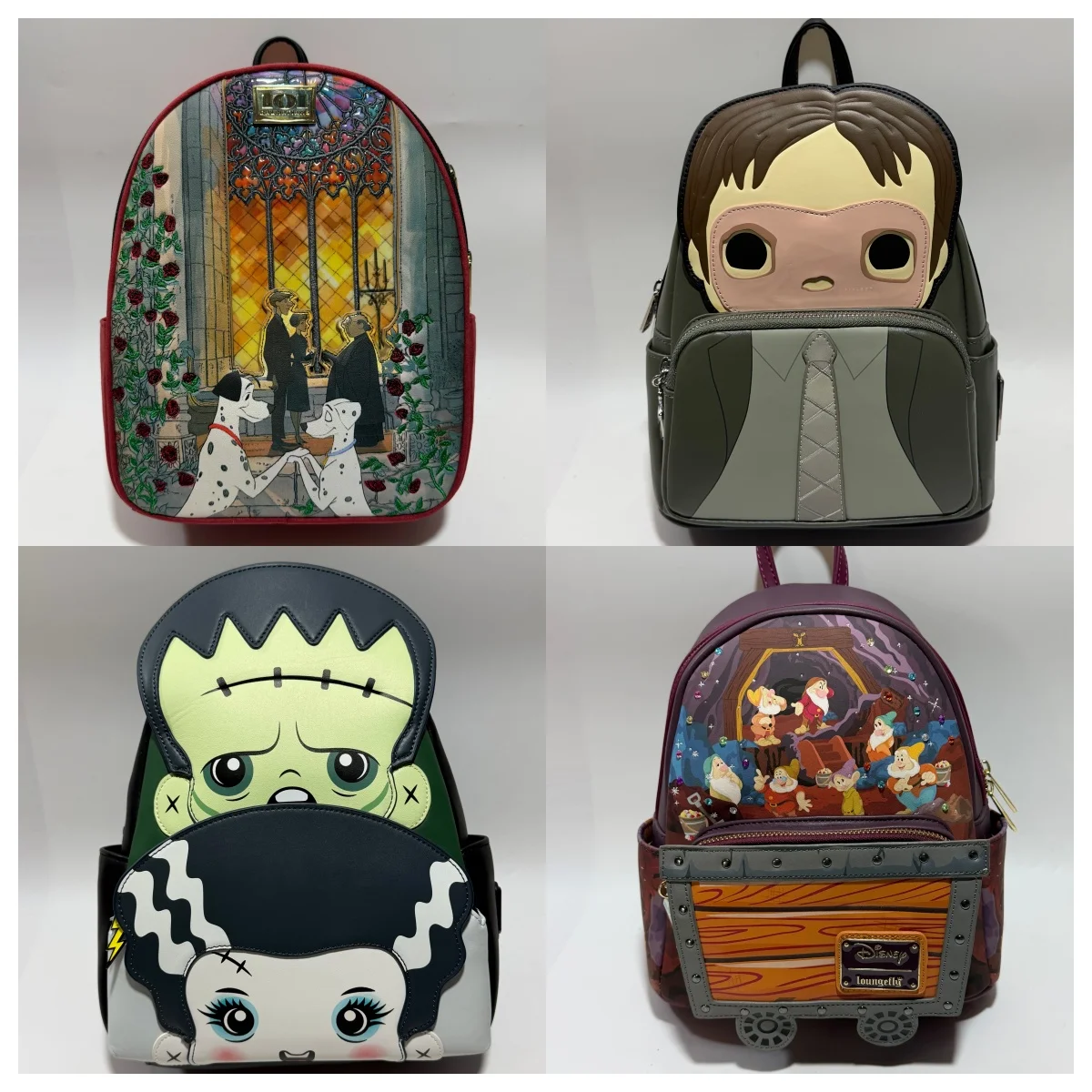 

Sequin Cartoon Print Mini Backpack Casual Bag Micro Defect Foreign Trade Export Original Single Tail Goods For Women Girls
