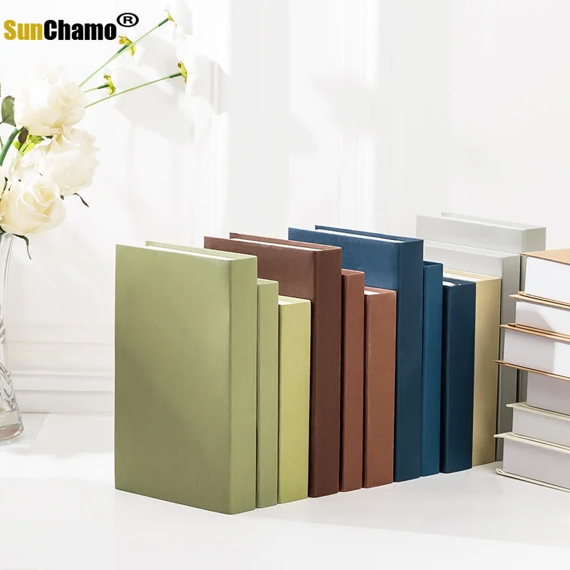 5pc/lot  Imitation Fake Books Solid Color Décor Display Props for Home, Office, Cafe and Bar