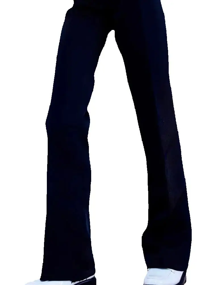 Roupas de boneca bjd são adequadas para tamanhos 1/4 1/3 68 70 id75 calças largas pretas calças compridas calças de terno calças de reparo de pernas calças masculinas