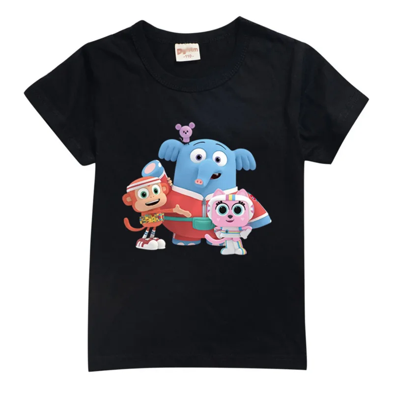 Jongens Bon Aap T-Shirts Anime 3d Print Streetwear Jongens Meisjes Casual Mode Bonbon Tshirt Harajuku Kids Tees Kleding Tops