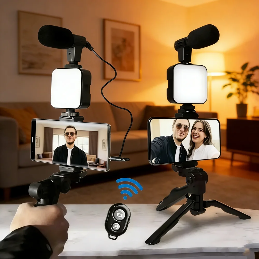 Smartphone Vlogging Kit With T - огляд і ціна Iris Photography Led Lighting Pack