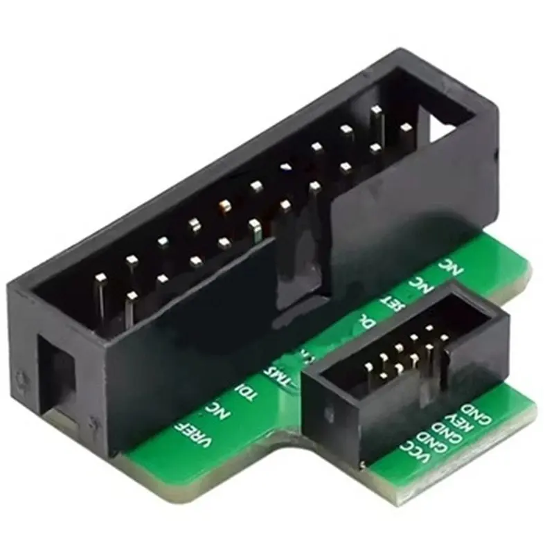 A97I-For JLINK/SWD Compatible 1.27Mm JTAG Adapter(5 Pieces), 20-Pin 2.54Mm To 10-Pin 1.27Mm Standard Design