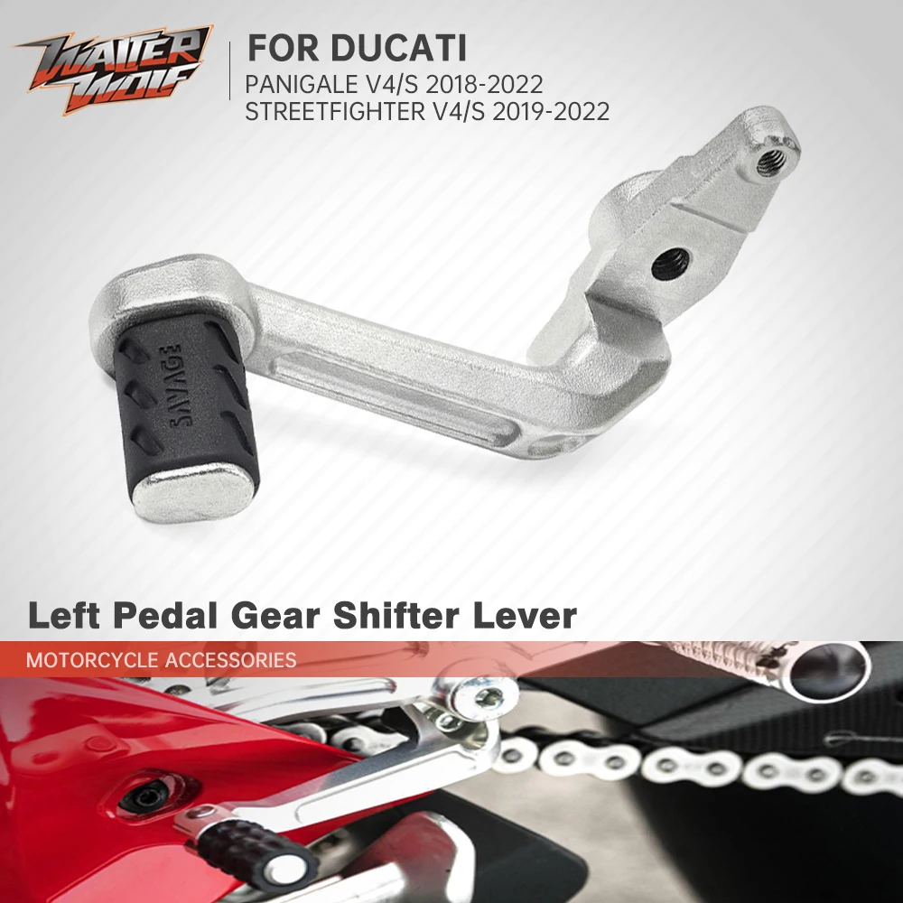 Left Shift Lever For DUCATI Panigale Streetfighter V4 S Motorcycle Equipment Parts and Accessories Pedal Gear Shifter Lever