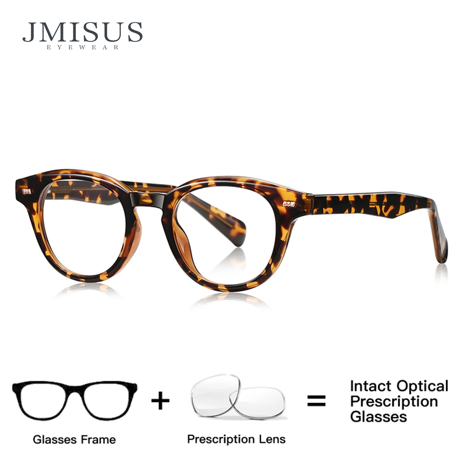 

JMISUS Korean Style Oval Prescription Glasses Ultralight TR90 Round Progressive Eyewear Photochromic Optical Eyeglass Men Women
