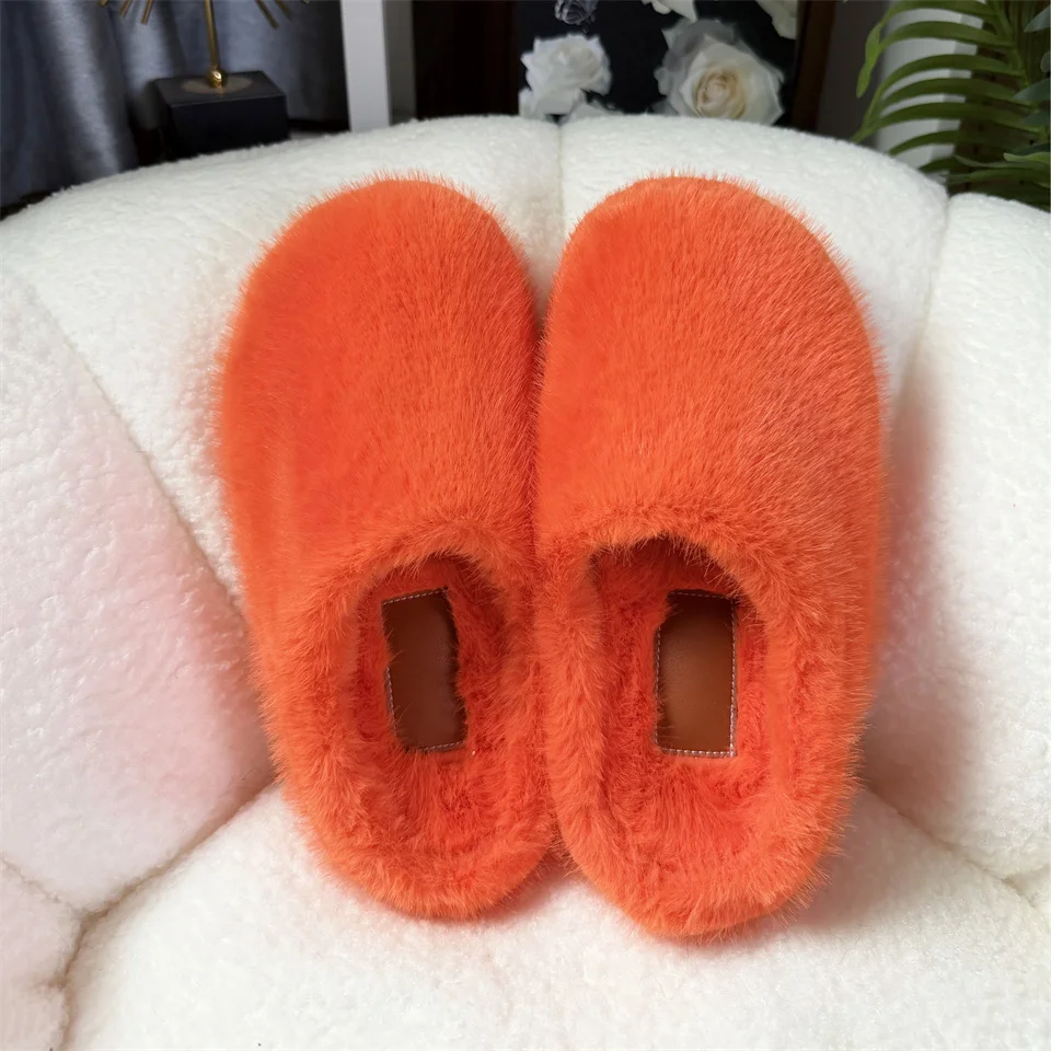 Woman Shoes Slippers Faux Fur Slides Woman Outdoor Slippers With Arch Support Mules Slipper Women Clogs For Women Fuzzy Slippers