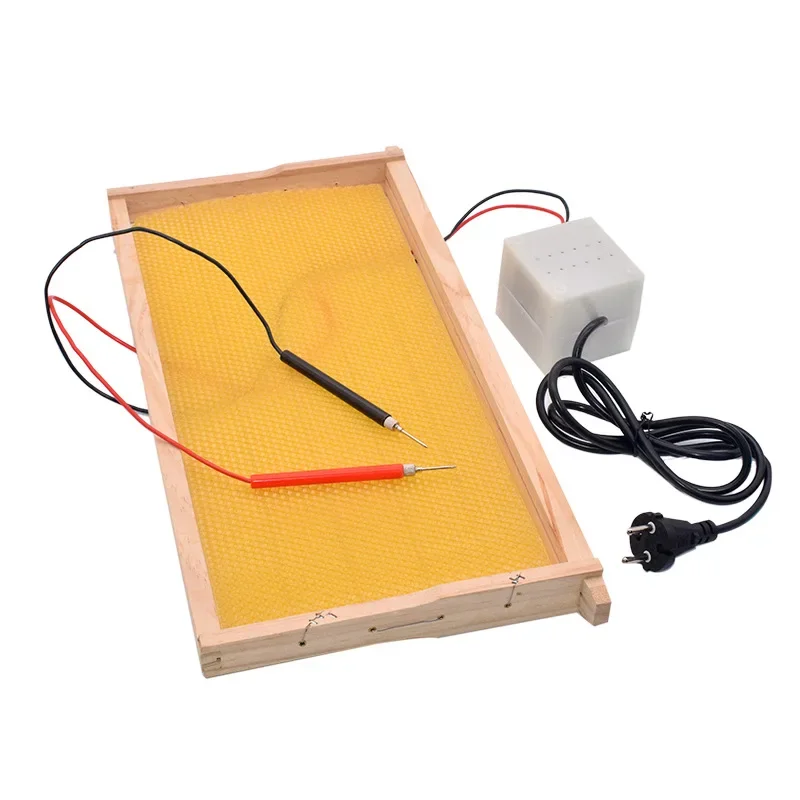 Beekeeping tools, variable voltage buried wire machine, fully automatic nest frame, nest base installer, and base setter