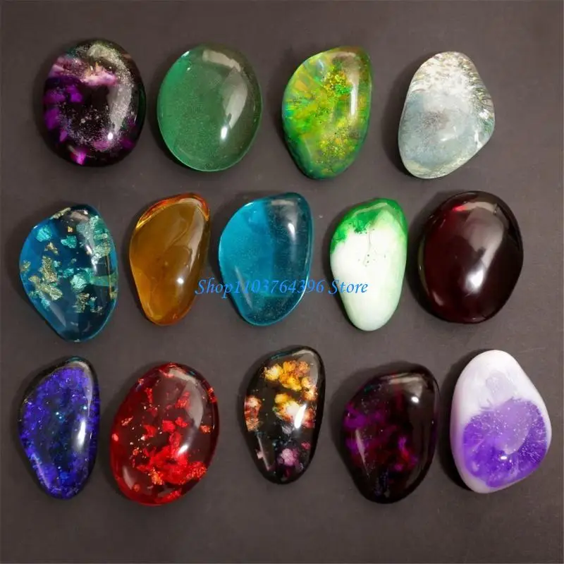 قوالب حجر السيليكون الحرفية المكونة من 3 قطع تصنع تصميمات أنيقة خاصة للهدايا أو لوازم الديكور للاستخدام اليومي #4