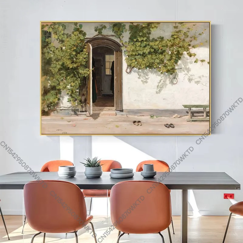 Vintage Landscape Oil Painting Masterpiece Reproduction Aesthetic Print Poster Canvas Painting Wall Art Pictures Room Home Decor