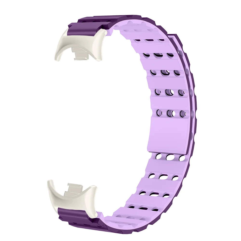 

Xiaomi Band 8 Magnetic Silicone Watch Strap - Air Hole Breathable, Quick Release Sport Wristband with Lightweight & Secure Fit