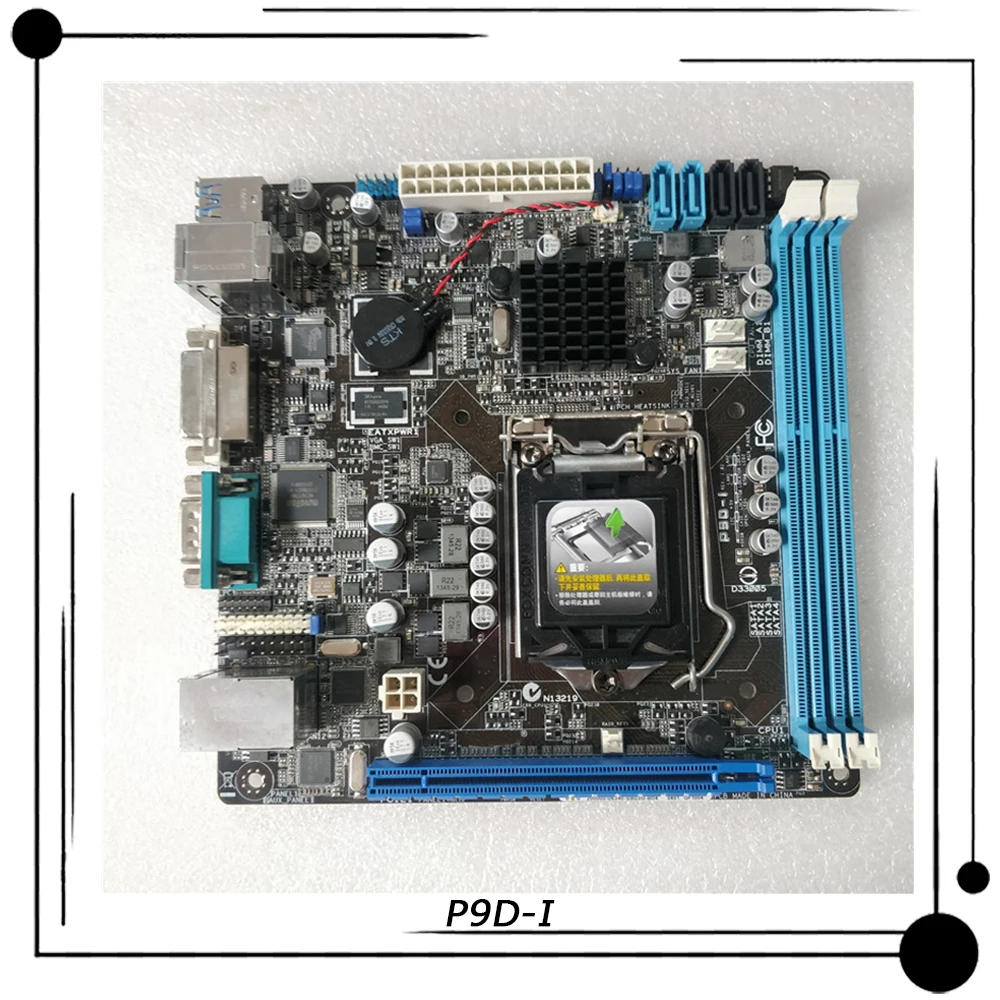 

P9D-I For ASUS Single-socket Server Motherboard LGA 1150 z97 Support E3-1200 v3 mini-ITX High Quality Fully Tested Fast Ship