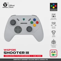 FANTECH SHOOTER III WGP13S Gamepad para juegos controlador inalámbrico y con cable tipo C disparadores y palos de efecto Hall para PS3 NS PC