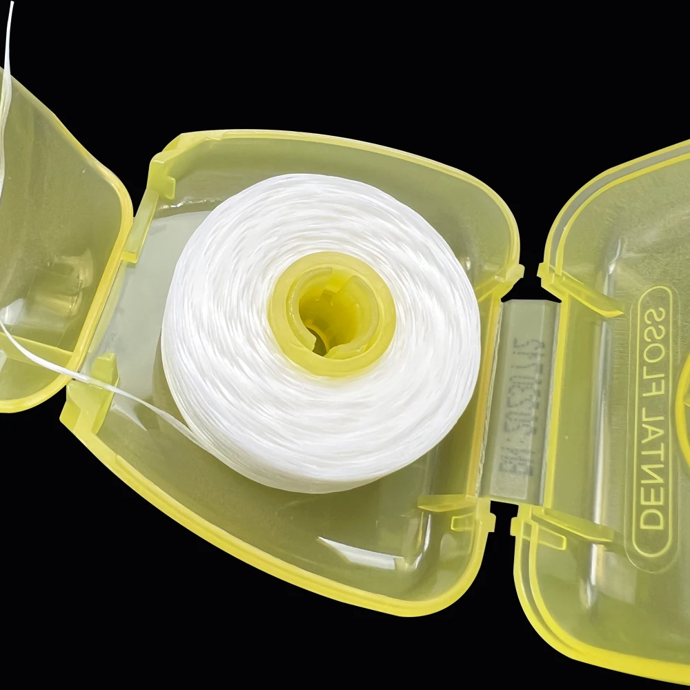 

Портативная 50-метровая зубная нить для гигиены полости рта, чистая проволока для гигиены полости рта, чистая проволока для межзубной чистки и инструментов для ухода за полостью рта