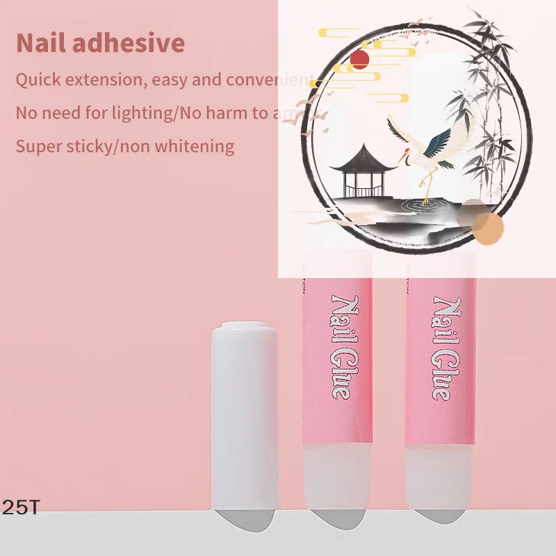 10Pcs 2g Mini False Nails Glue Super Strong Professional Nail Glue Long Lasting Net Press On Nails Fake Adhesive Glue