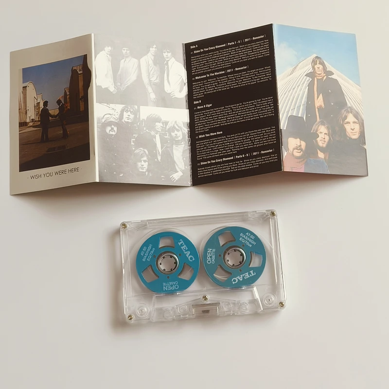 Bande musicale pour groupe de Rock EU US, vous souhaite ici, Album, petites Cassettes CD en métal, baladeur Cosplay, enregistreur de voiture, pistes sonores, boîte cadeaux