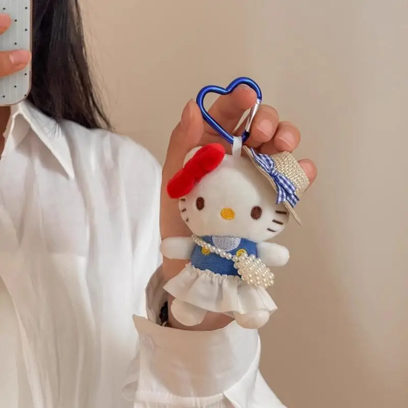 

Милый мультфильм аниме Китти кошка кукла брелок кулон рюкзак подвески Декор аксессуары подарки
