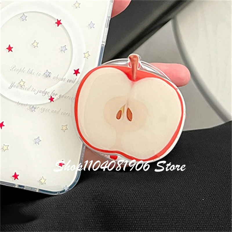 

Корейский милый мультяшный магнитный держатель Apple для телефона Griptok Grip Tok, подставка для iPhone 16, аксессуары Magsafe Smart Tok