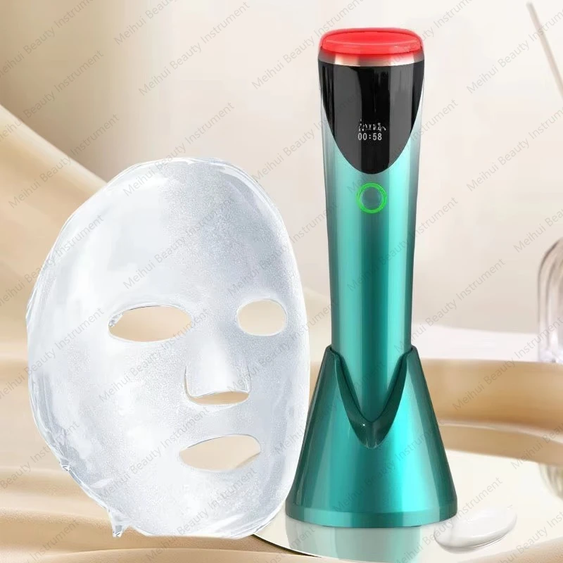 Facial Anti-Wrinkle Red Light Therapy Apparatus Thermal Massager for Skin Care
