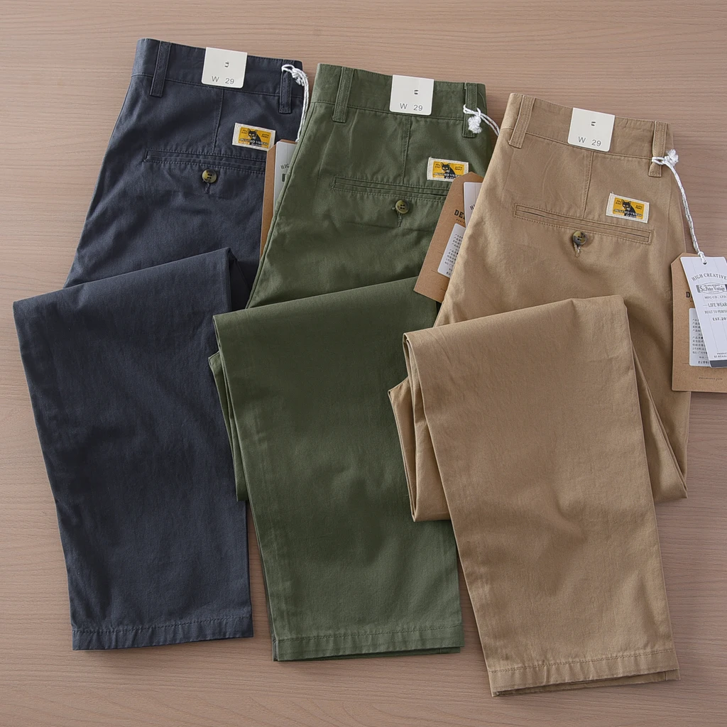 2025 Spring and Summer New Jap - огляд і ціна Men'S Fashion Pants 2025
