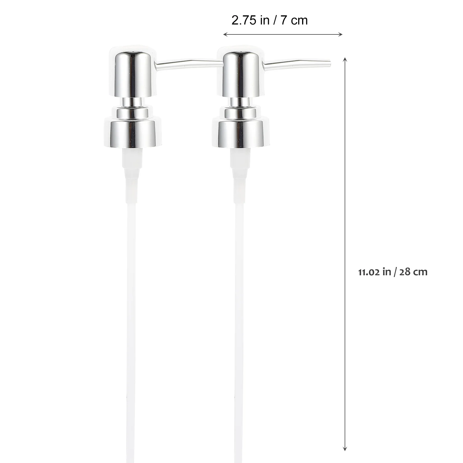 

2pcs Soap Dispenser Lotion Dispenser Press Type Replacement Pump For Bottle Lotion Bottle Replacement Pump Ergonomic Hand Press
