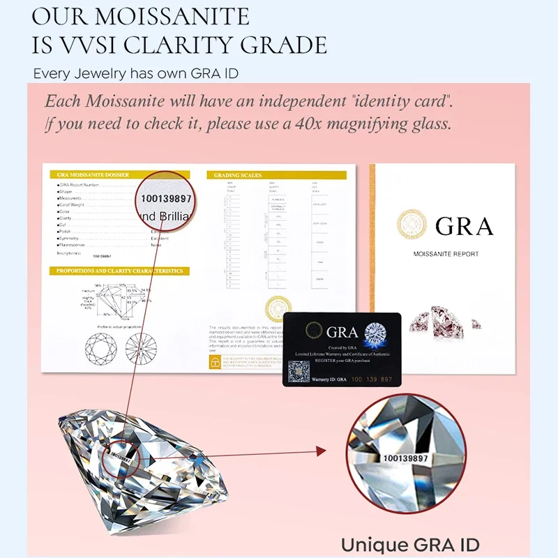 DWJ 1CT Luxus-Hochzeitsringe mit echtem Moissanit-Diamant für Männer, Geschenk, echtes 925er-Sterlingsilber, beste Qualität, edler Schmuck – Detail 13
