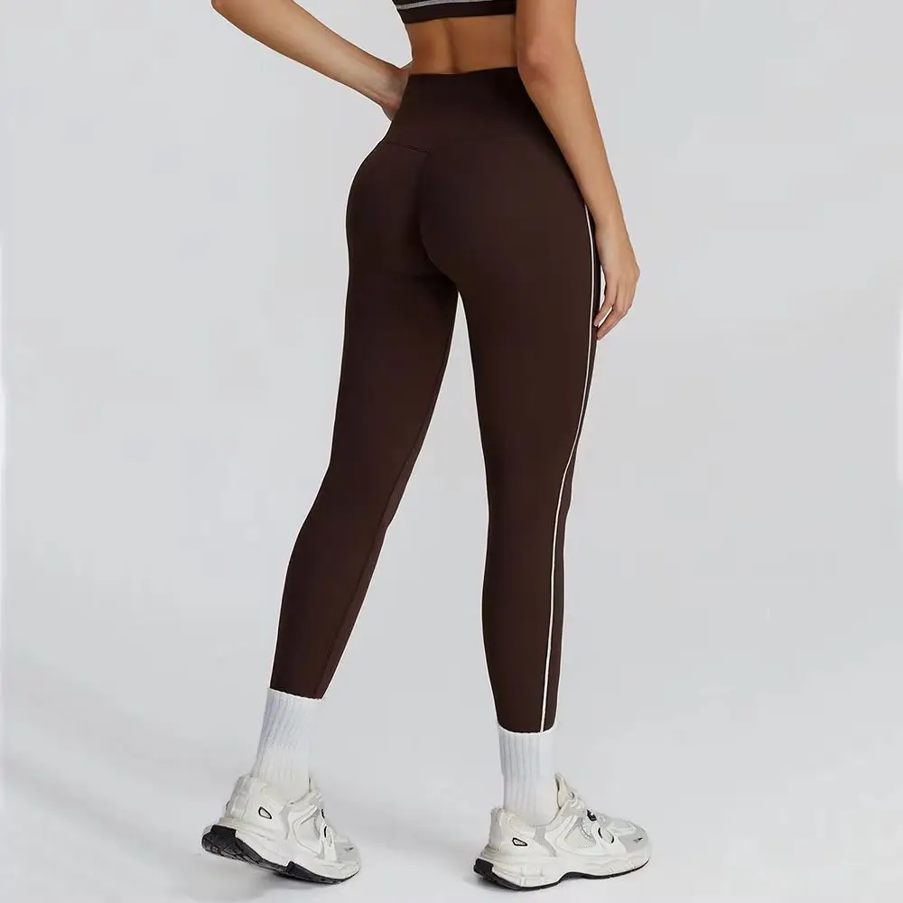 

Yoga Pants Women High Waist Seamless Mesh Yoga Running Pants Ribbed Mesh Energy Gym Mesh Casual Training Push Up Leggings