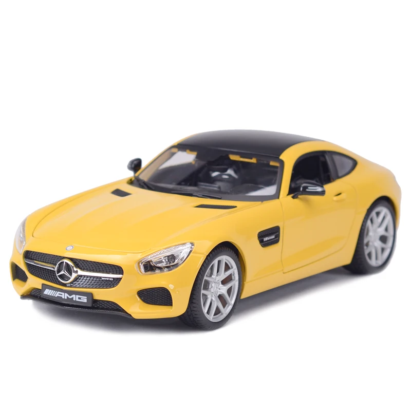 Maisto 1:18 AMG GT samochód sportowy symulacja statyczna Diecast Model samochodu stopu