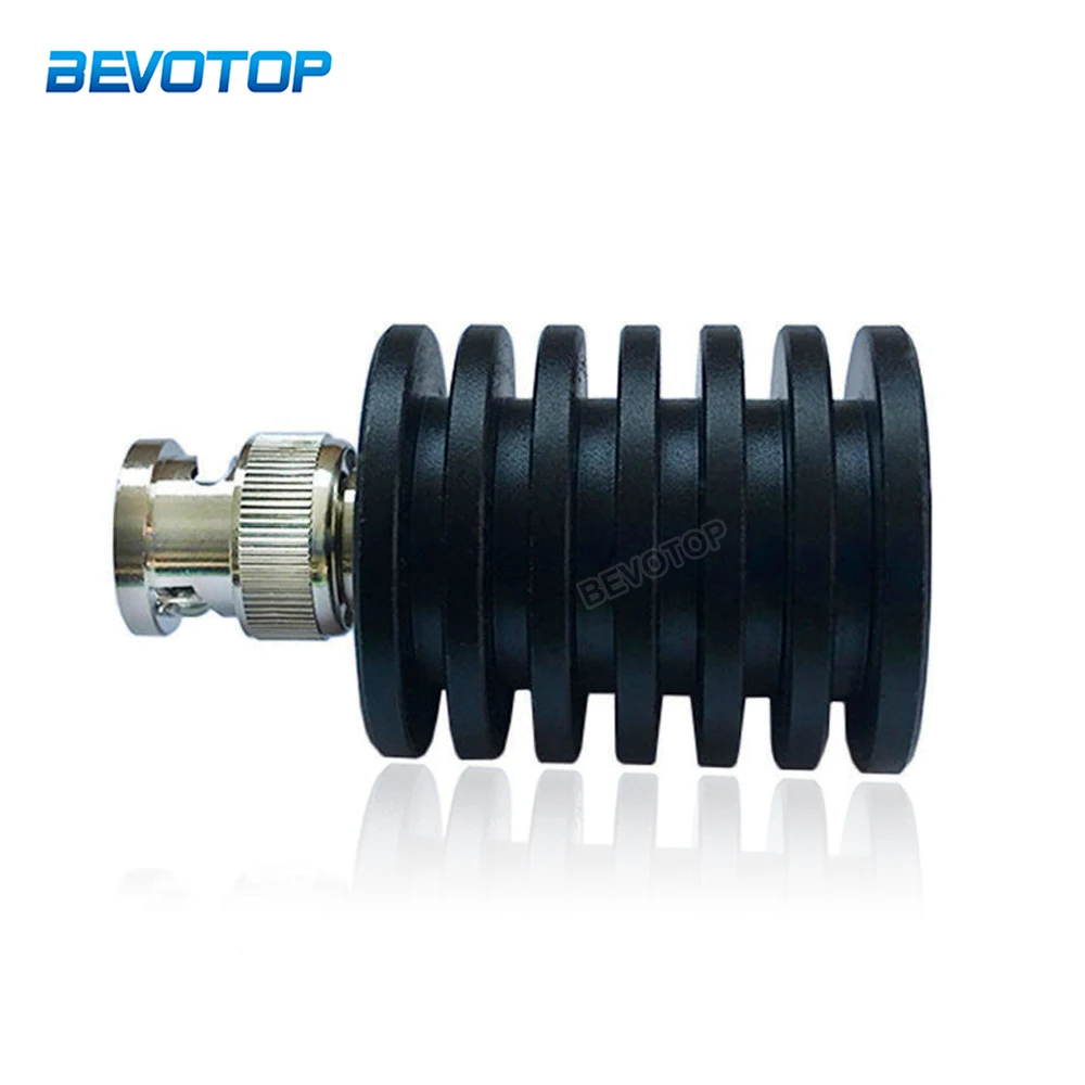 1Pcs 10W DC-3Ghz BNC Male Plug Connector RF Coaxial Termination Dummy Load 50Ohm Nickel Plated RF Accessories
