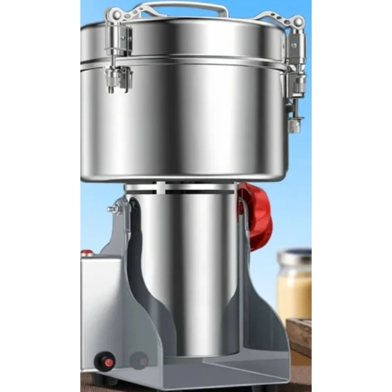 Stainless Steel Grinder / 800g 3000W Crusher Pulverizer Blender Grinding Mill Pulverator Milling Machine Herbal Medicine Herb