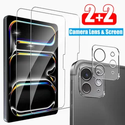 2pcs Tempered Glass Camera Lens Protector For ipad Pro 13 11 2024 Screen Protector For iPad Pro 11 12.9 Protective Film