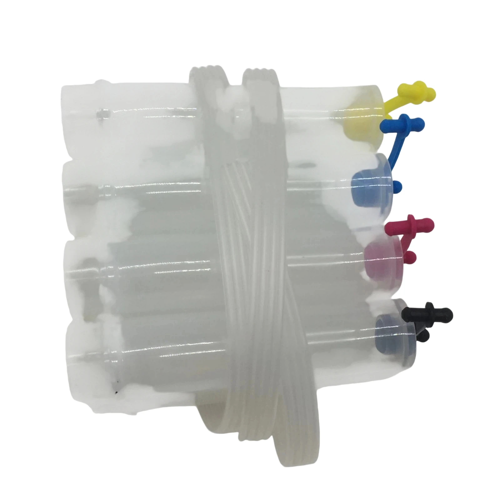 4-Pack Empty Ink Bottles for Canon for HP for Epson Repair kit print parts Continuous Ink Supply System