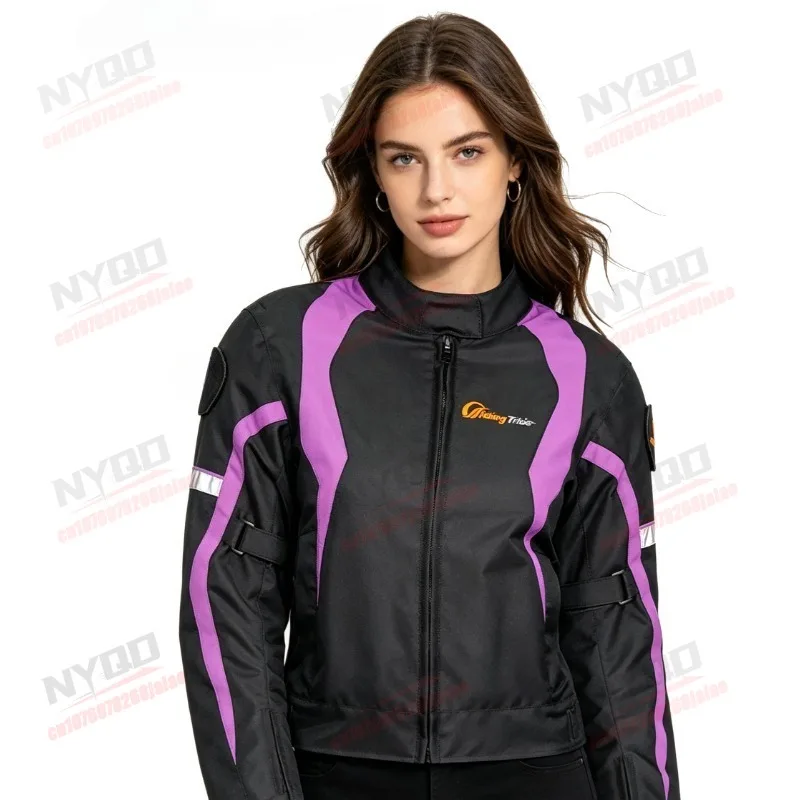 

Motorcycle Riding Clothes for Women in All Four Seasons, Slim Fit, Anti Fall, Windproof, Breathable and Wear-resistant