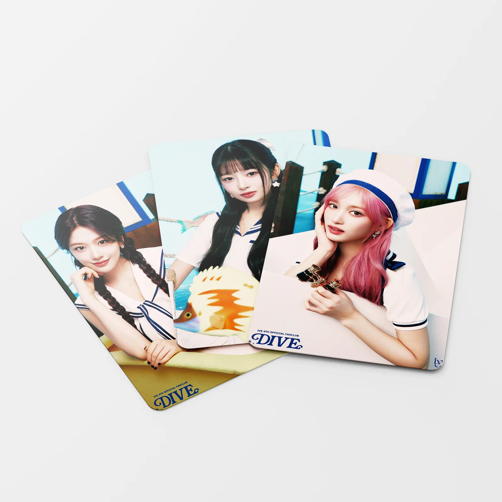 재고 있음 55개 IVE 팬 컬렉션 카드 DIVE INTO IVE 워영 포토 카드 엽서 로모 카드