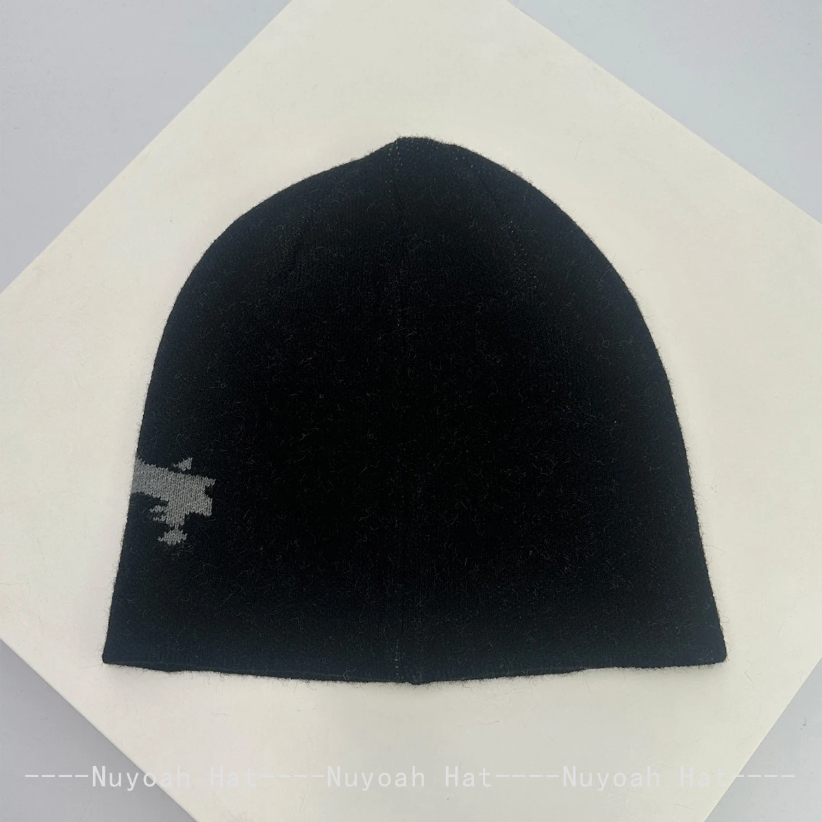 Novos homens mulheres americanos jacquard skates vortex chapéus de malha quente hip-hop moda retro gorros casuais versátil rua ins