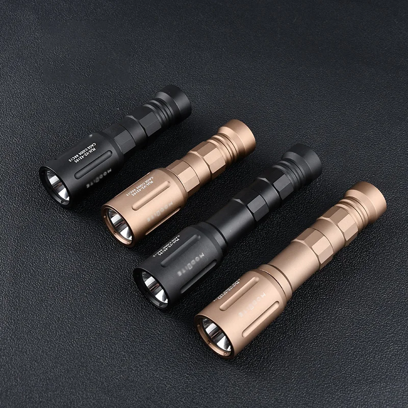 

Wadson Metal PLHv2-18650 Tactical Flashlight Single Battery Hunting Light, Suitable for 20mm Picatinny Rail Airgun Accessories