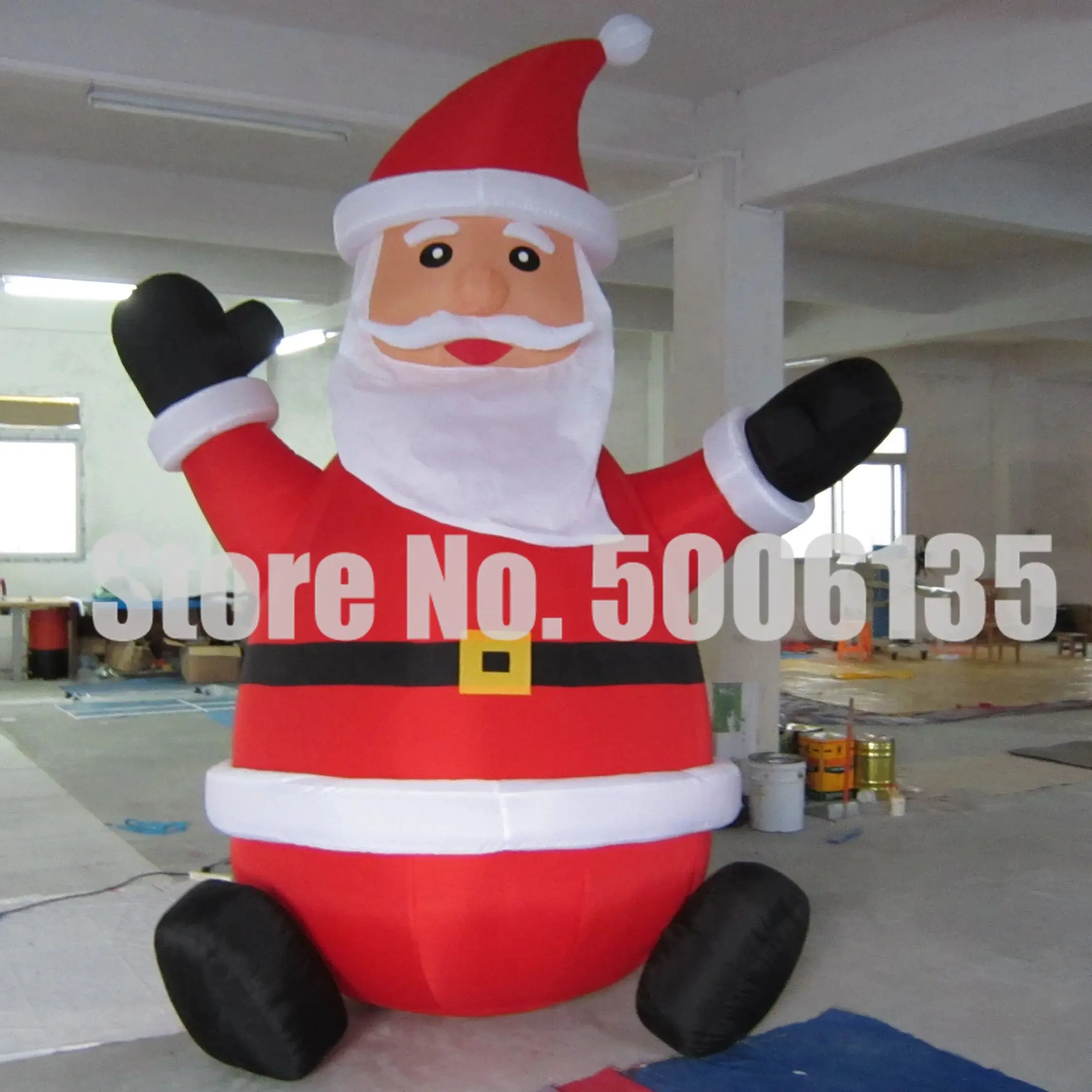 Christmas Decorations 10FT/3M Inflatable Santa Claus Christmas Event Advertising Outdoor Decor Giant Party Year 2023