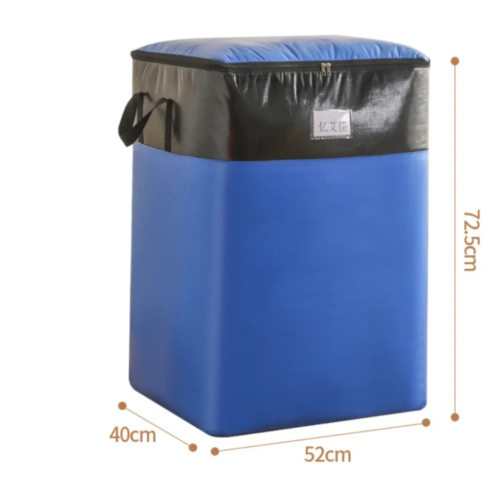 Bolsa de Almacenamiento de Gran Capacidad para Mudanza, Multifuncional, Impermeable, a Prueba de Polvo, Resistente, para Ropa y Edredones