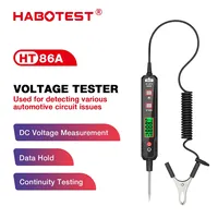 HABOTEST HT86A Car Voltage Detector Smart Voltage Tester Volt Pen Resistance Continuity Car Fault Maintenance Circuit Test Probe