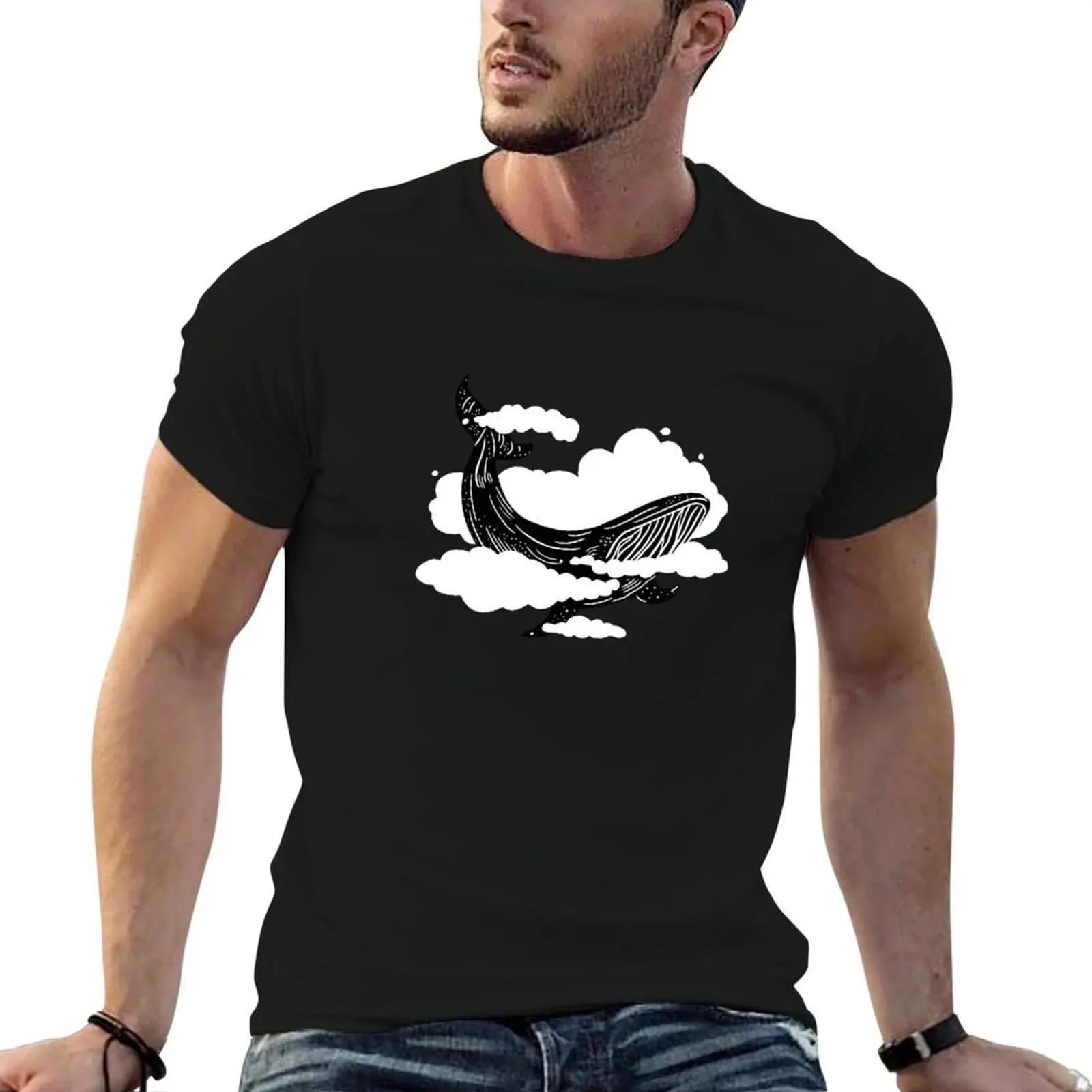

Whale T-Shirt graphic t shirts for man cotton t shirts man 100% T-Shirt
