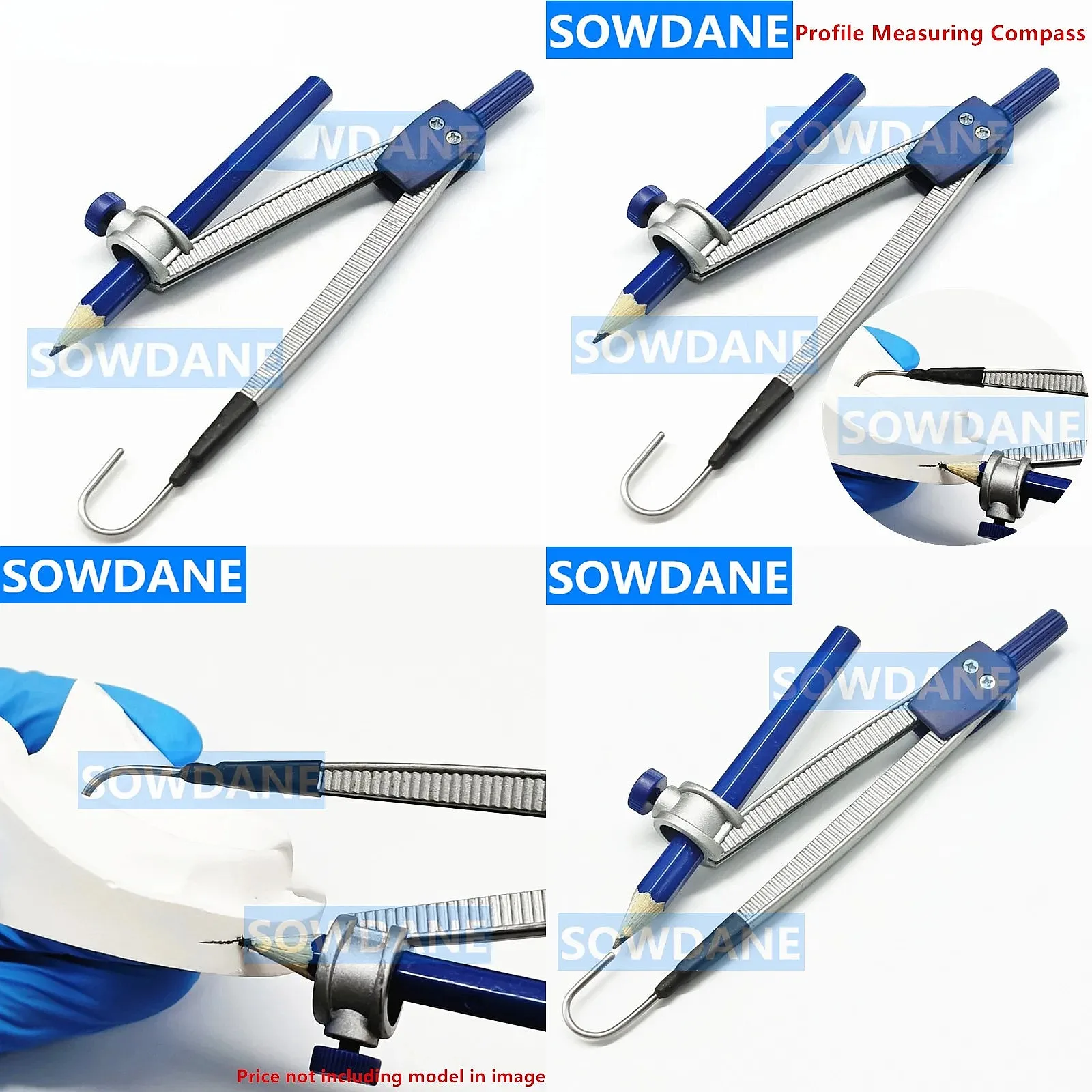 Hotsale Profile Measuring Compass Denture Model Analysis Profilometry Tool