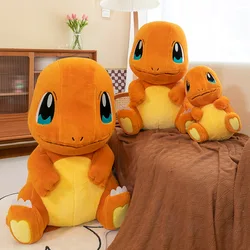 Cute Charmander Plush Doll Anime Pokemon Kawaii Large Stuffed Toys Soft Plushies High Quality Fill Christmas Gifts For Girl Boy