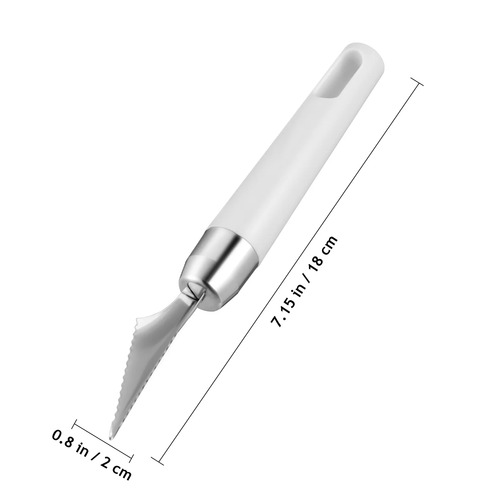 2Pcs Stainless Steel Fruit Cutter Carving Tool DIY Creative Food Craft Kit Engraving Cutter for Melon Potato Vegetable