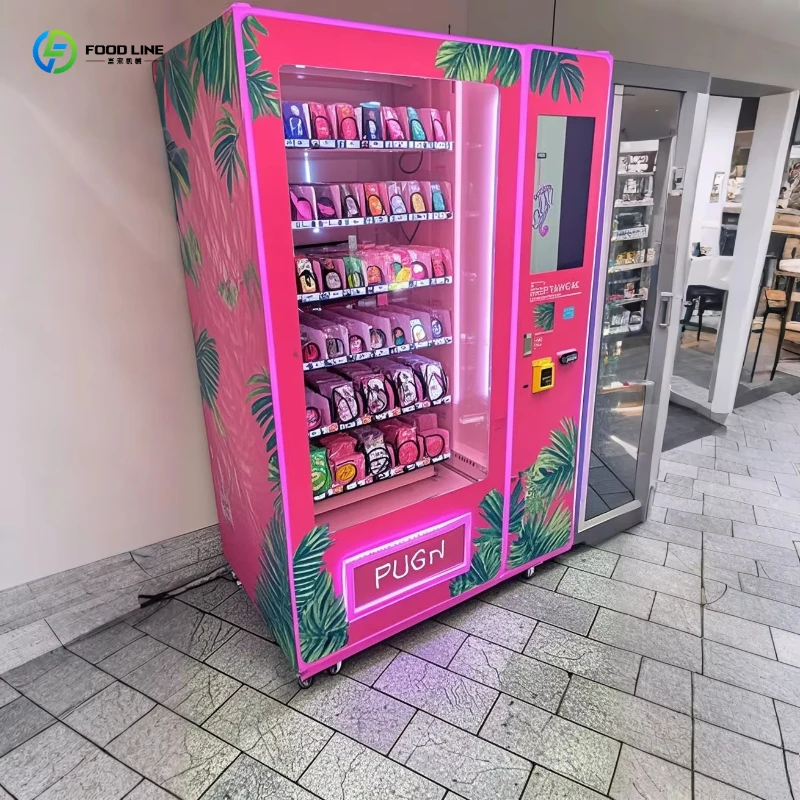 Cosmetics Vending Machine, Secure Payment & HD Screen Self-Service for Mall, Airport, Beauty Salon