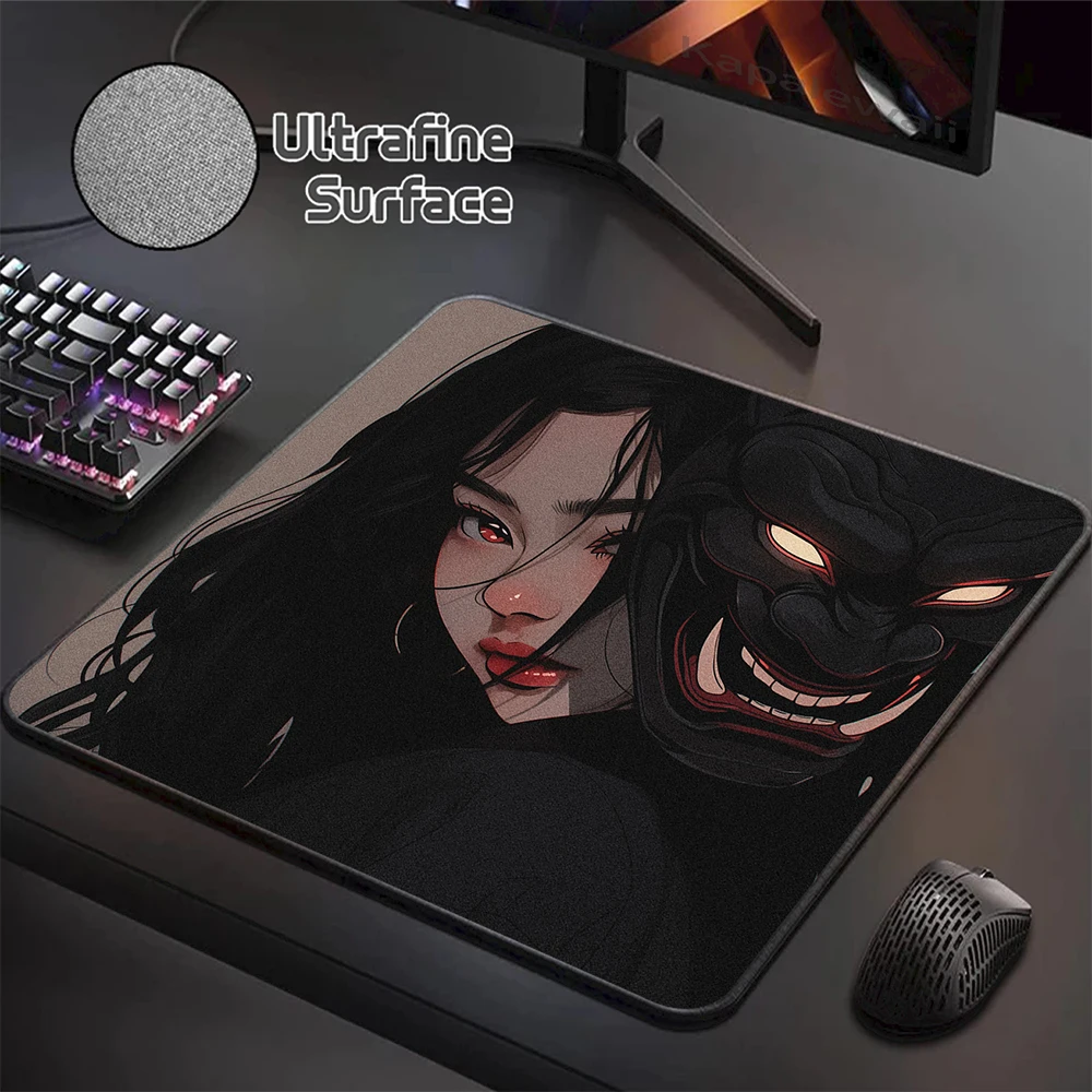 

Ultrafine Surface Mouse Pad Office Mousepad Gaming Speed Keyboard Pads Locking Edge Table Carpet Pc Gamer Mask Girl Desk Mat