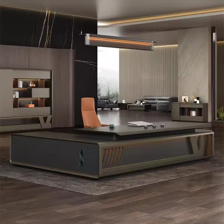 Office Furniture Manager Ceo Boss Executive Office Desk Computer Table
