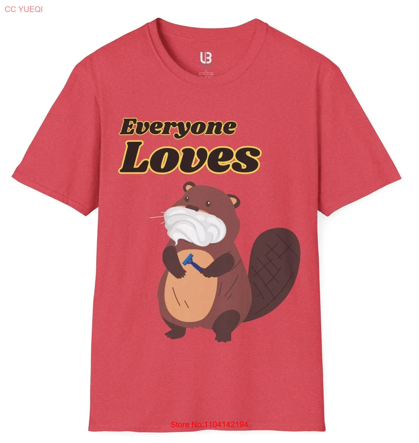 Everyone Loves Shaved Beaver T Shirt Men's Funny Adult Humor Rooster And Lollipop Clothing  long or short sleeves