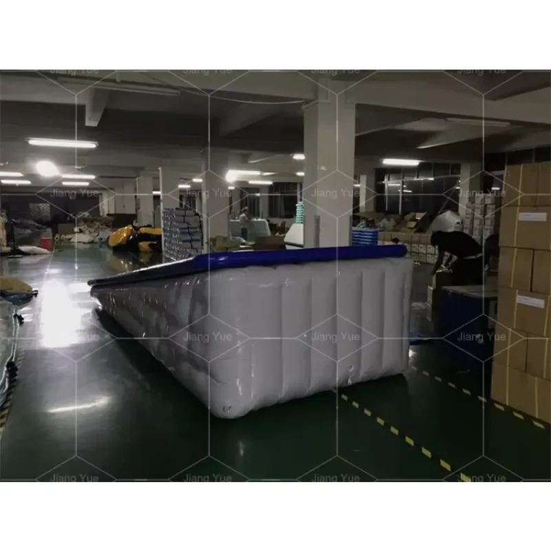 Newly Upgraded Incline Gymnastics Tumbling Ramp Inflatable Wedge Tumbling Track Training